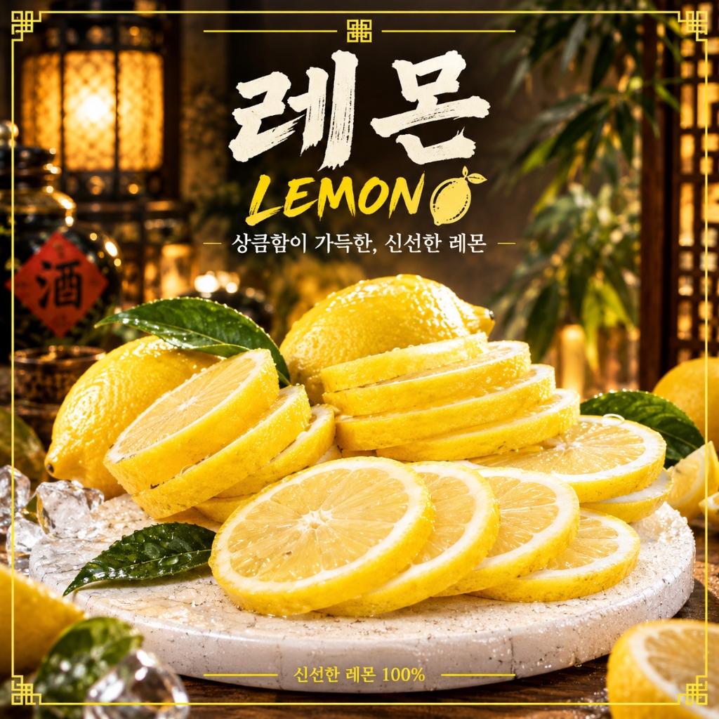 Fresh Lemon Slices